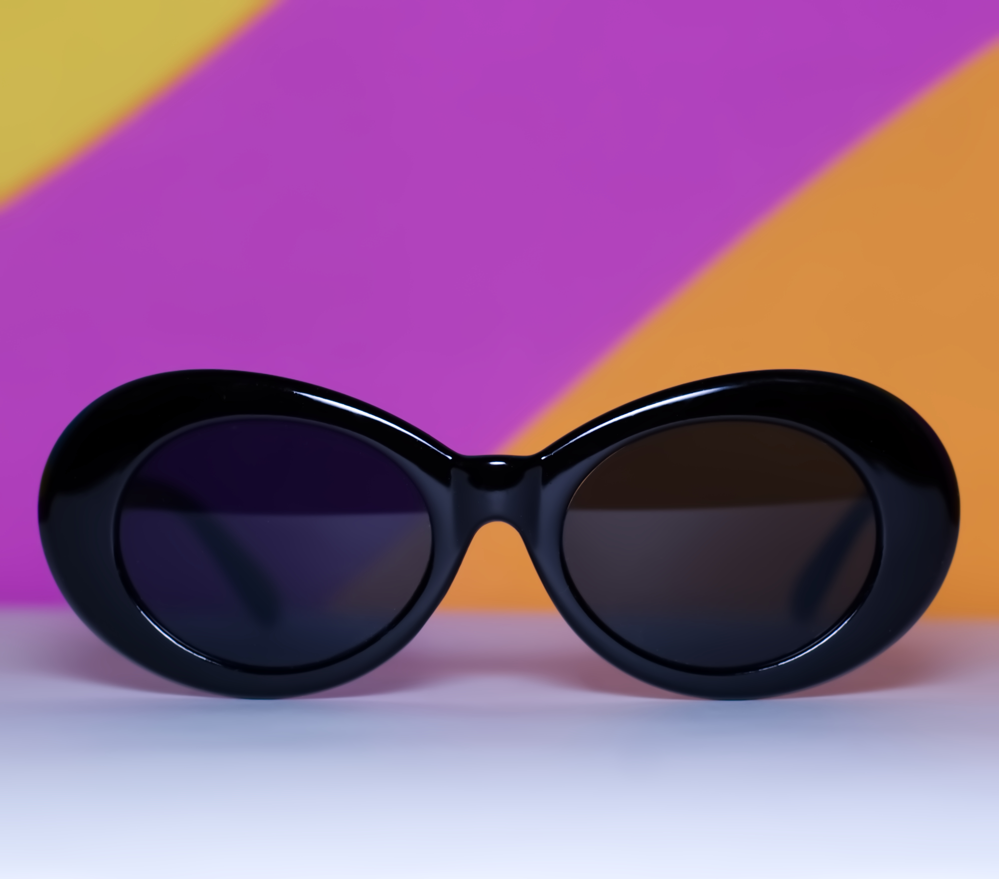 Rare Oval Vintage 90s Optical Frame Sunglass - Fate – Sunglass Museum